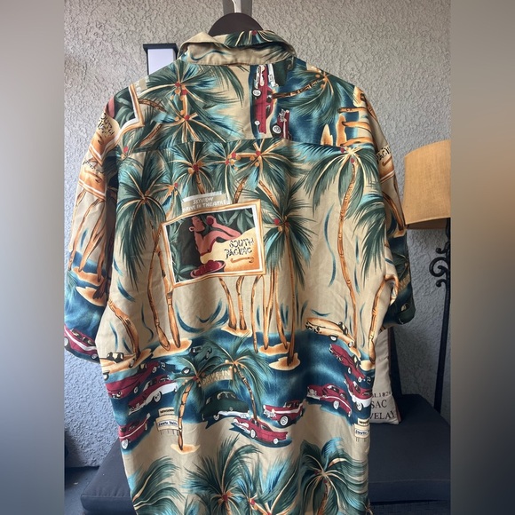 Kahala Men’s Hawaiian Shirt size XL 100% Silk - Picture 5 of 6